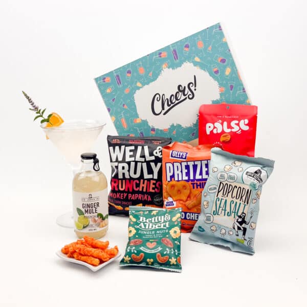 Apero box medium met mocktail met giftbox