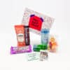 Medium geschenkbox gevuld met energy en focus snacks & drinks