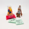 Small geschenk zakje gevuld met energy en focus snacks