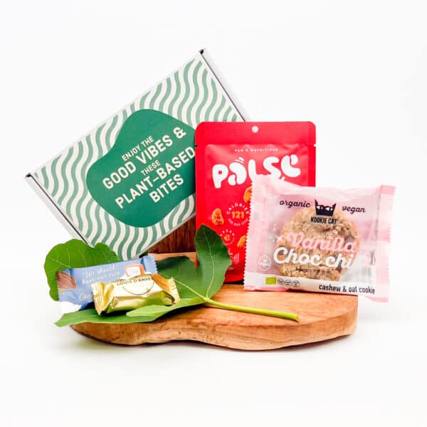 Brievenbusdoosje met plant based snacks
