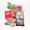 Medium giftbox gevuld met plant based snacks en drinks