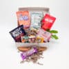 Medium giftbox gevuld met plant based snacks en drinks