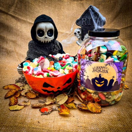Halloween Snoeppot XXL – Griezelig Lekker Schepsnoep (2kg)