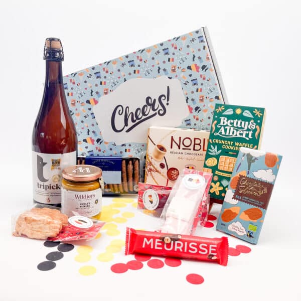 Best of Belgium Box XXL gesloten geschenkdoos met bedrukking